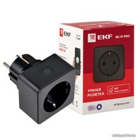 Умная розетка EKF Сonnect PRO Wi-Fi (черный) в Барановичах