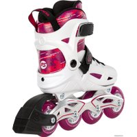 Роликовые коньки Powerslide Phuzion Universe 4W Pink 940691 (р. 33-36)