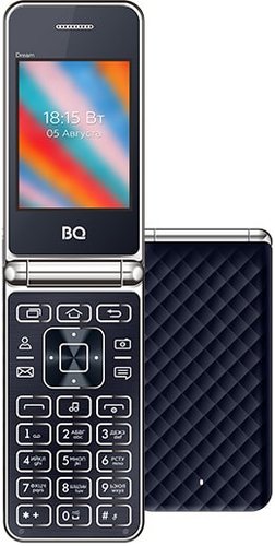 Кнопочный телефон BQ BQ-2445 Dream (темно-синий)