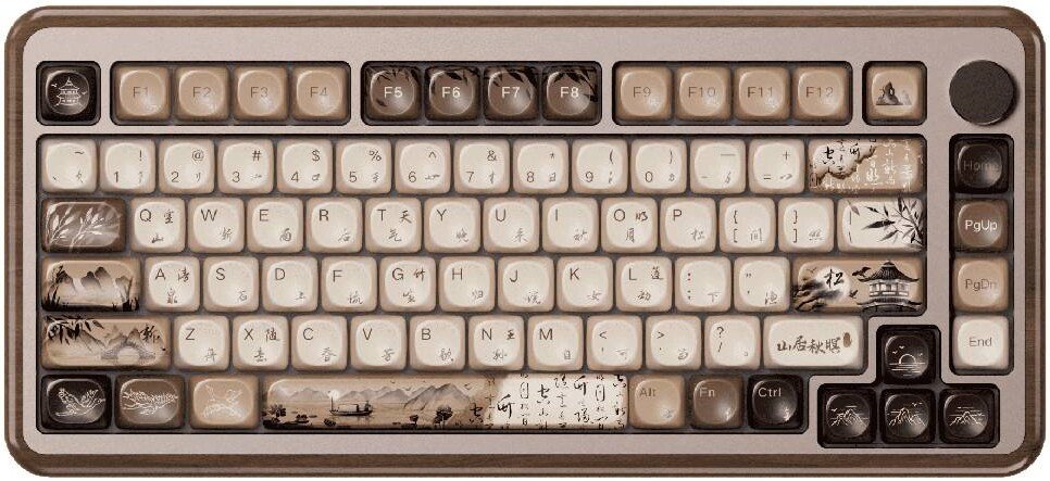 

Клавиатура Akko MU02 Mountain Seclusion (Akko Rosewood)