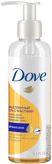 Dove Мицеллярный гель с маслами 120 мл
