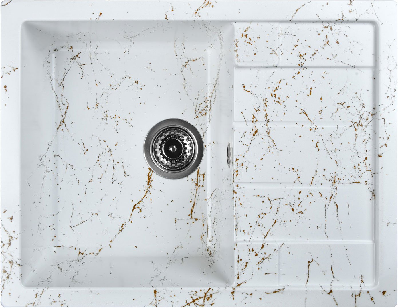 

Кухонная мойка Wisent WB22-13 (с сифоном GER013)