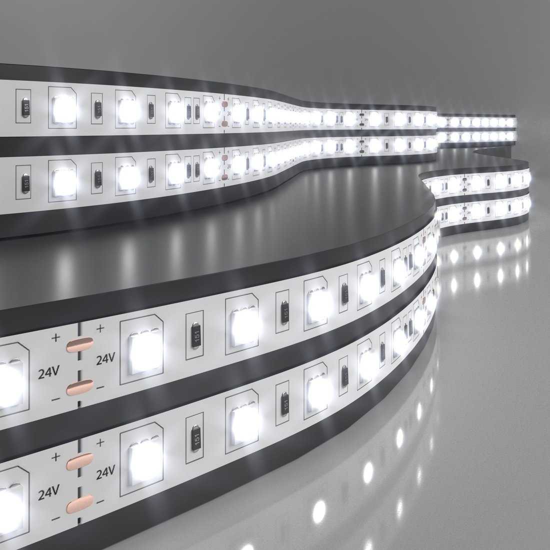 

Светодиодная лента Elektrostandard 24V 14.4W 60Led 5050 IP20 дневной белый a052966