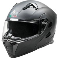 Мотошлем AIM JK906 906-008-M (M, черный матовый)