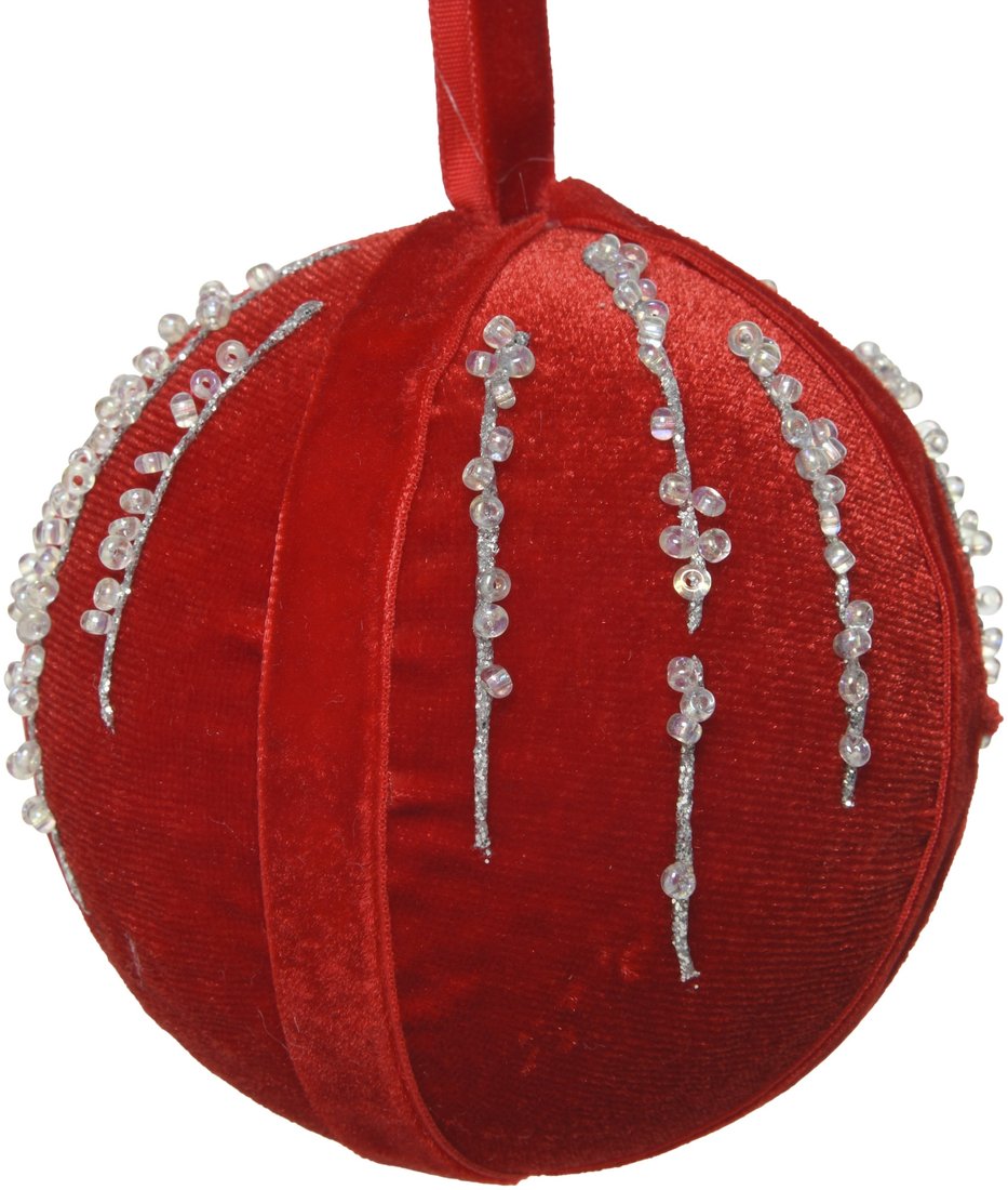 

Елочная игрушка Albero Di Natale 8 см 456148 (красный)