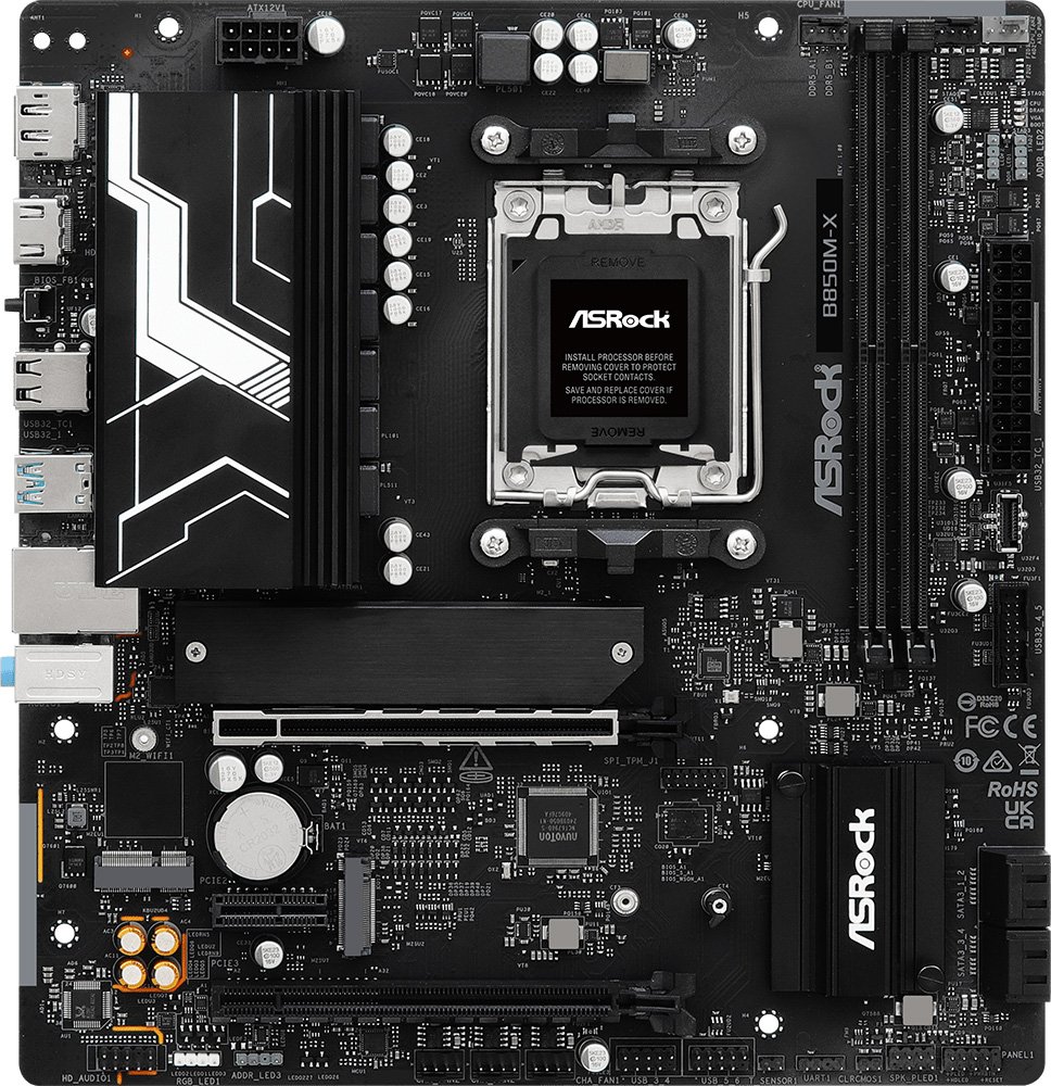

Материнская плата ASRock B850M-X