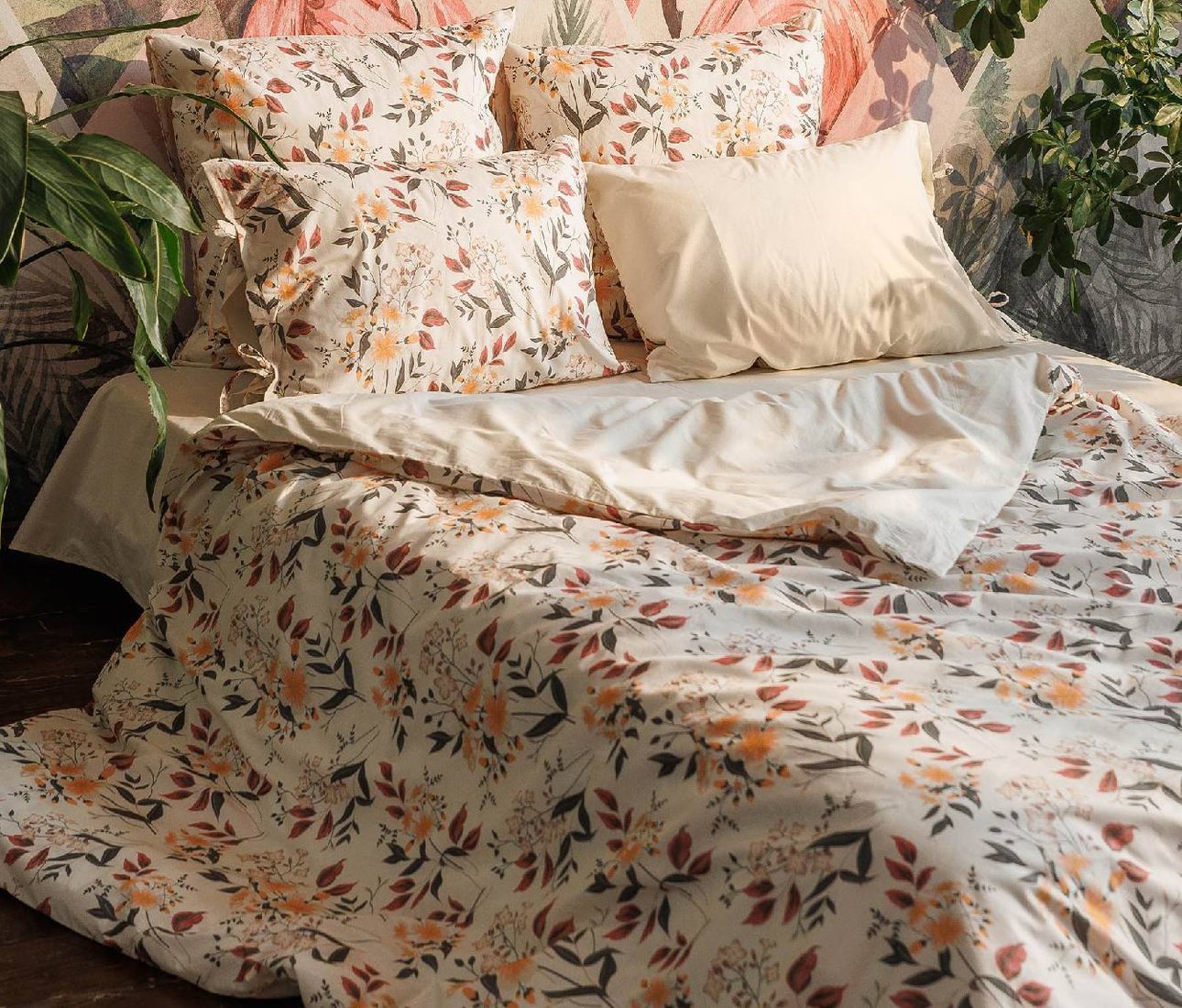 

1.5-спальный комплект постельного белья Волшебная ночь Charm КПБ ВН 1502 8842/1+полубел