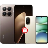 Телефон Xiaomi 15T Pro 12GB/256GB международная версия (золотистый мокко) + Xiaomi Redmi A5 4GB/128GB (песочное золото) по акции
