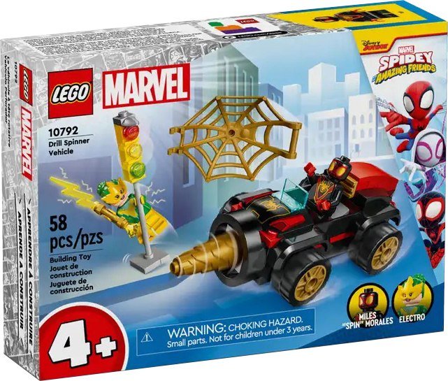 

Конструктор LEGO Spidey Бурильная машина Человека-Паука 10792