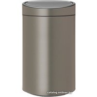 Мусорное ведро Brabantia Touch Bin 40 л (платиновый)