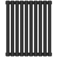 Стальной трубчатый радиатор Сунержа Эстет-11 500х450 10 секций (темный титан муар)