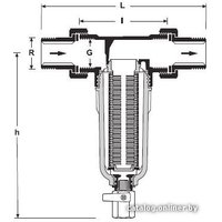 Магистральный фильтр Honeywell FF06AAM 1/2