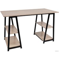 Стол AksHome Topaz 86202 (светлый дуб/черный)