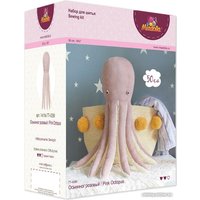 Набор для создания поделок/игрушек Miadolla Набор для шитья TT-0286 Осьминог розовый