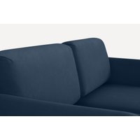 Угловой диван Divan Нордика мини Velvet Blue 264431 (синий)