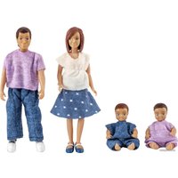 Кукла Lundby Семья с двумя малышами 60806300
