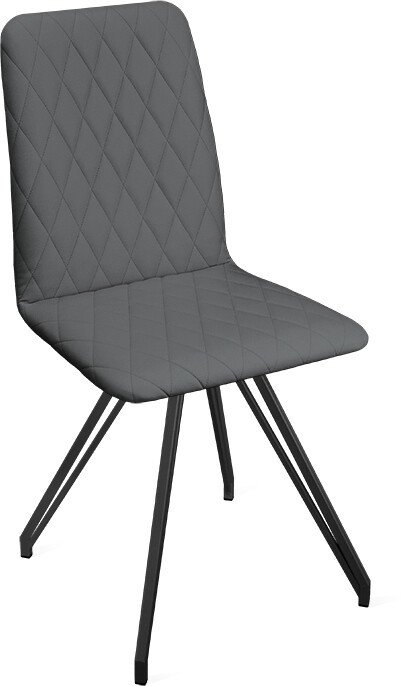

Стул Трия Стенли К4 (черный муар/кожзам Polo Graphite)