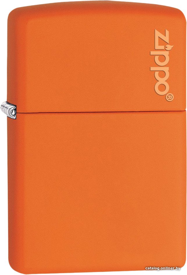Зажигалка Zippo Orange Matte with Zippo Logo [231ZL-000023]