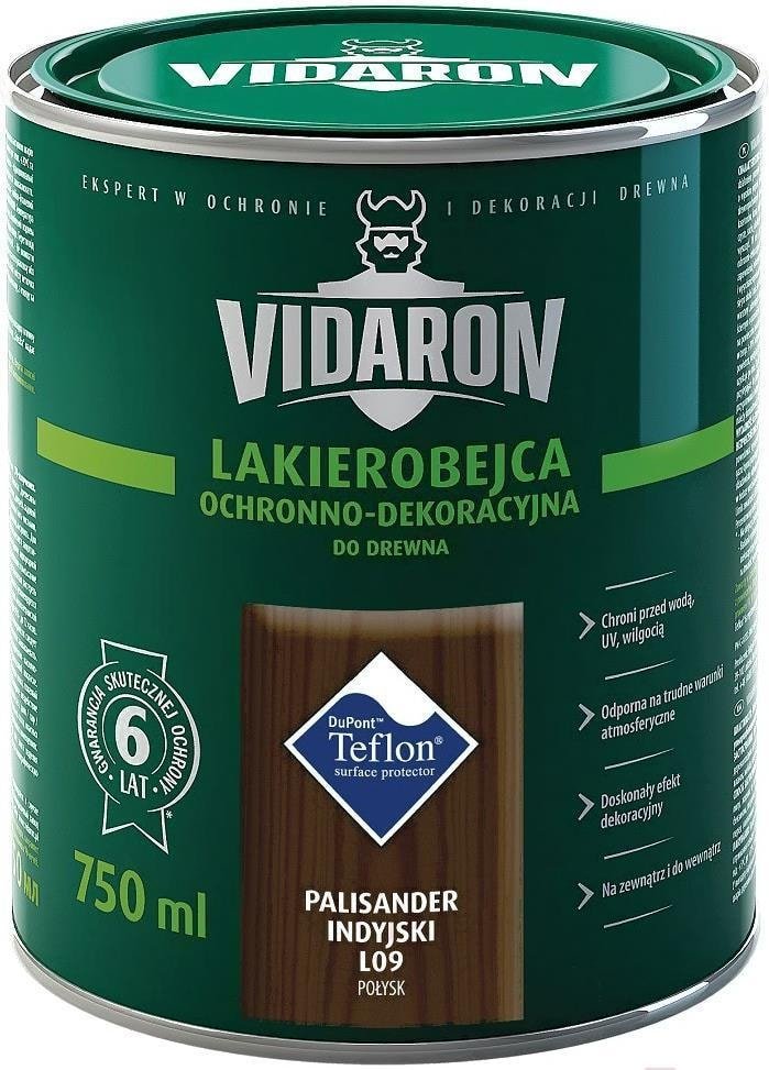 

Лак Vidaron Лакобейц L09 0.75 л (индийский палисандр)