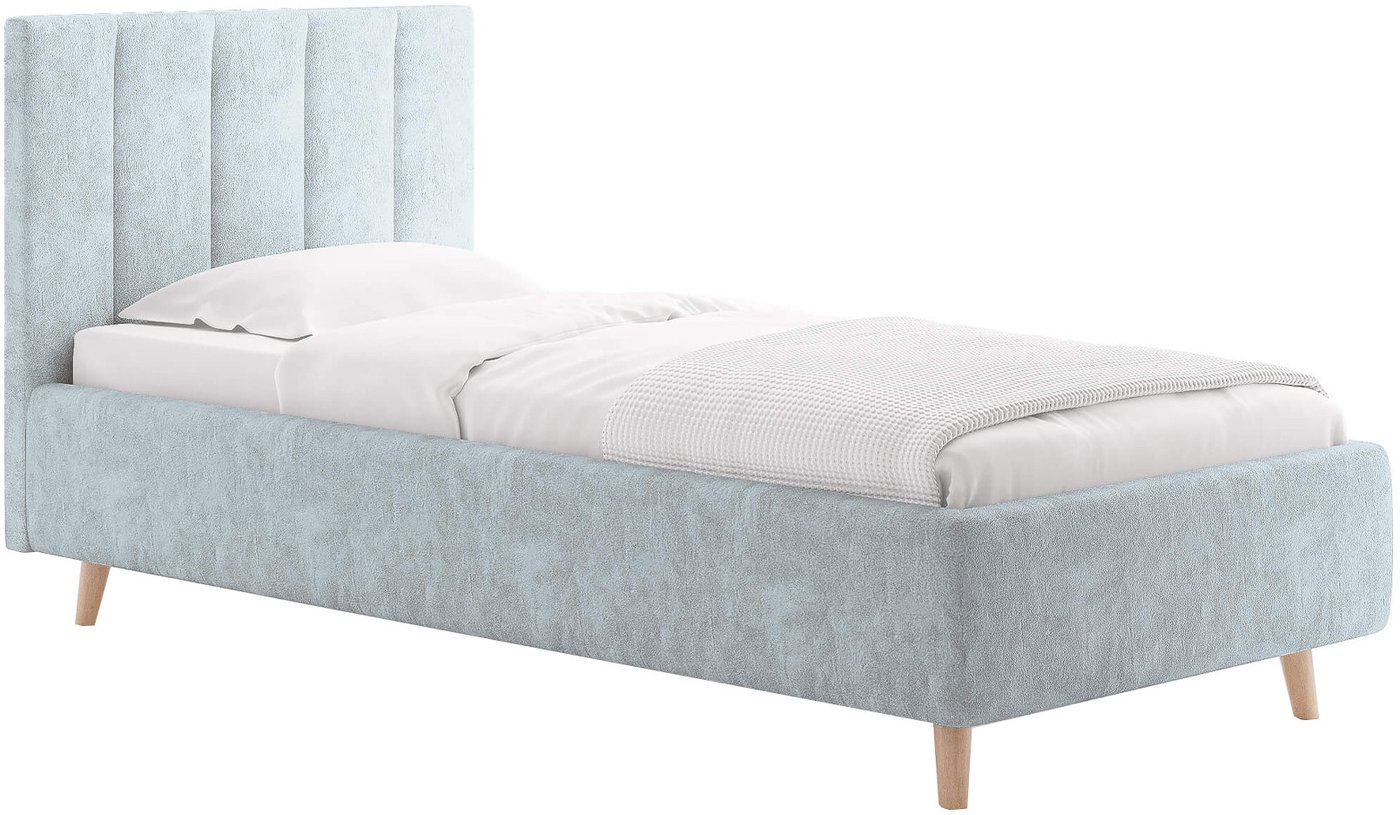 Кровать Сонум Alma 90x200 (бентли светло-серый)