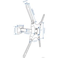 Кронштейн для телевизора Esperanza ERW007