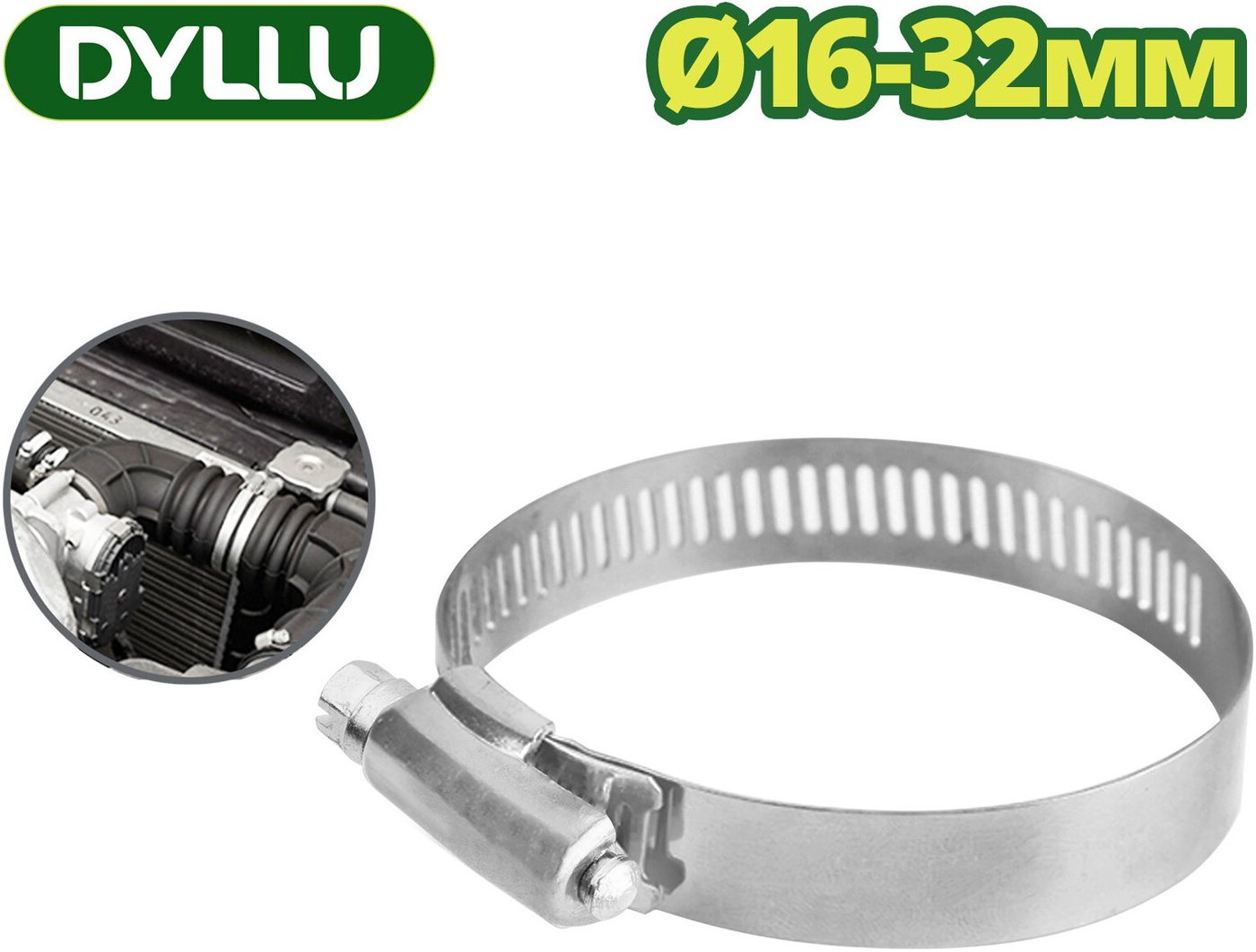 

Хомут червячный Dyllu DTHU2903