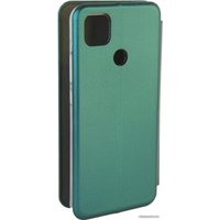 Чехол для телефона Brauffen книжка для Xiaomi Redmi 9C/10A (темно-зеленый)