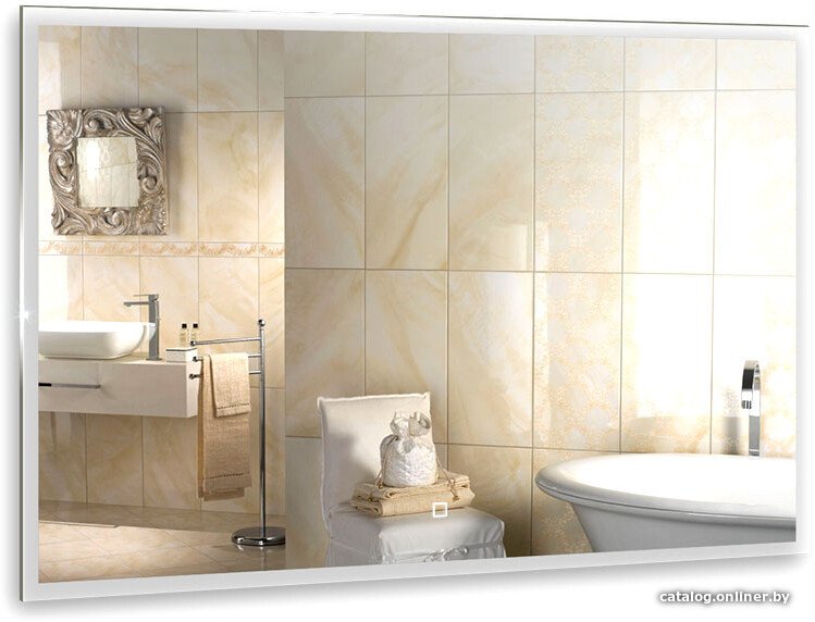 Silver Mirrors Зеркало Сантана 100x80 ФР-00002162