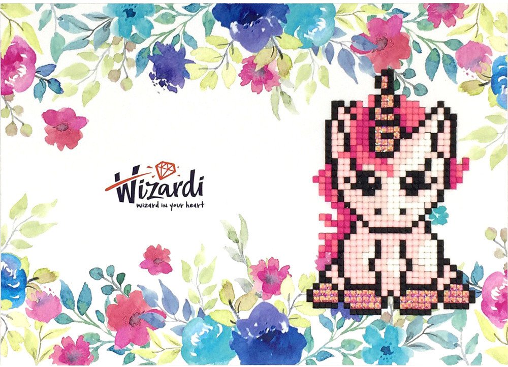 

Набор для создания поделок/игрушек Wizardi Открытка. Мой маленький друг Wc0338