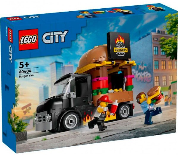 

Конструктор LEGO City 60404 Бургер-грузовик