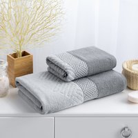 Полотенце Verossa МХ45 50x90 Estetica 3 790221 (серый/светло-серый) в Борисове