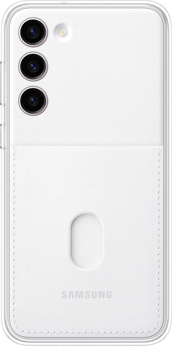 

Чехол для телефона Samsung Frame Case S23+ (белый)