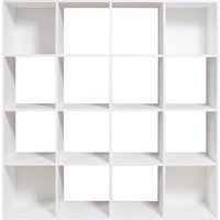 Стеллаж Мебель-класс Стеллаж Куб-3 (белый)