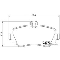  Brembo P50036