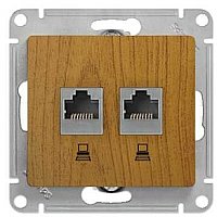 

Розетка компьютерная Systeme Electric Glossa GSL000585KK