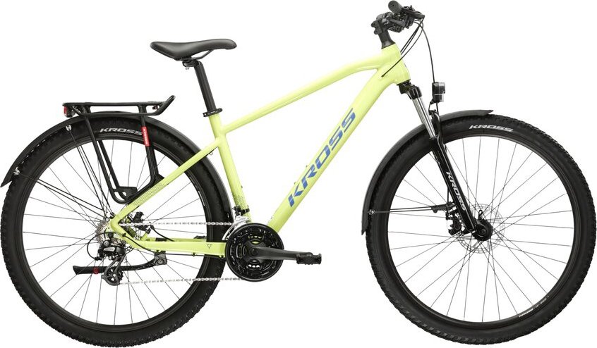 

Велосипед Kross Hexagon 2.0 EQ 29 L/18" 2024 (желтый/голубой)