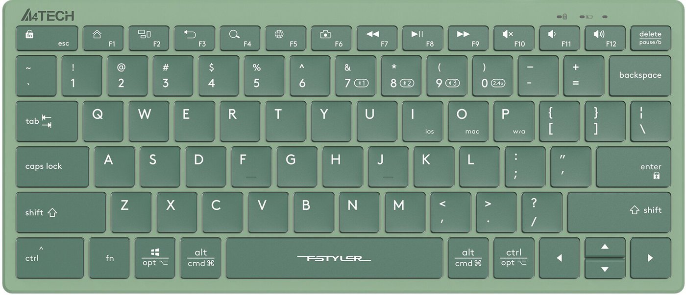 

Клавиатура A4Tech Fstyler FBX51C (зеленый)