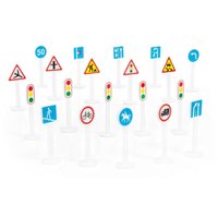 Развивающая игрушка Полесье Дорожные знаки №2 (20 элементов) 64202