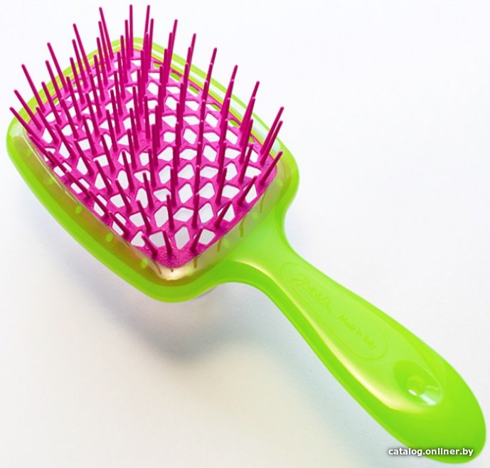 Щетка Janeke Superbrush 86SP226VER (салатовый/малиновый)