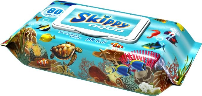 

Skippy Aqua с клапаном (80 шт)