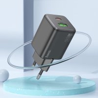 Сетевое зарядное Hoco N41 (черный)