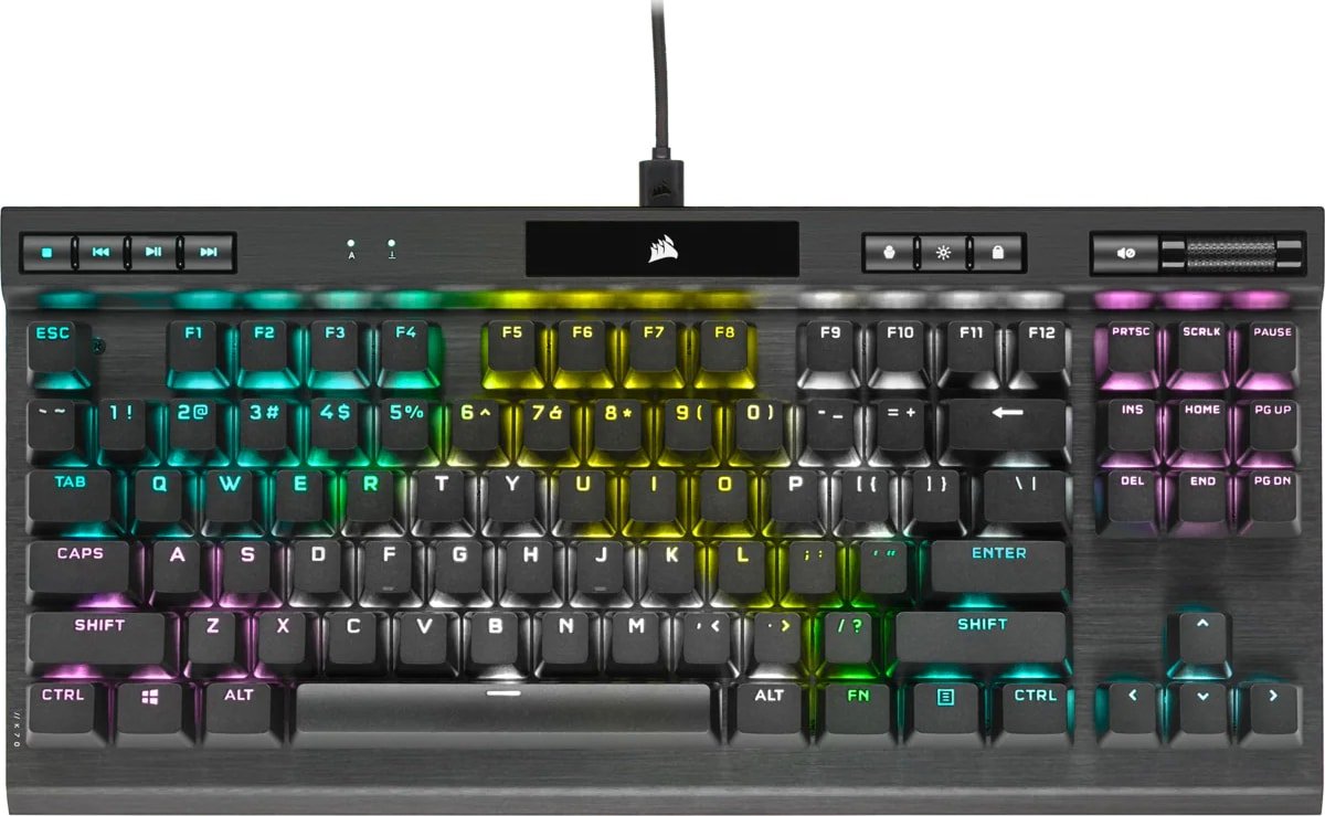 

Клавиатура Corsair K70 RGB TKL (Cherry MX Speed, нет кириллицы)