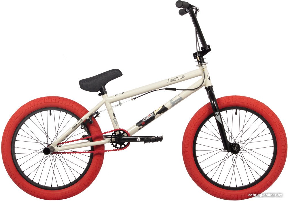Велосипед Novatrack Crow 2024 20BMX.CROW.GR4 (серый)