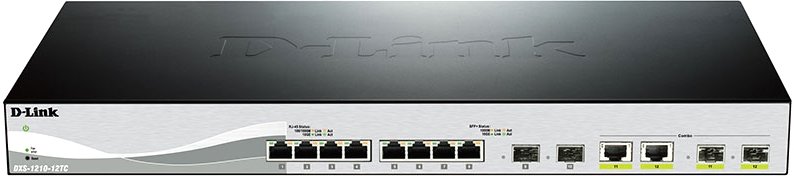

Управляемый коммутатор уровня 2+ D-Link DXS-1210-12TC/A1A