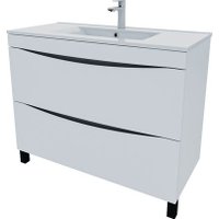  IDDIS Тумба с умывальником Cloud 100 CLO10WFi95K в Лиде