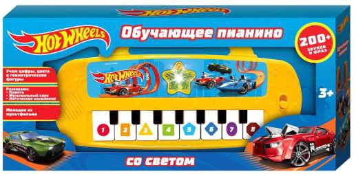 

Пианино/синтезатор Умка Обучающее пианино Hot Wheels HT1050-R7
