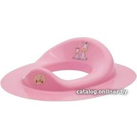 Детская накладка на унитаз Maltex Зебра 6456 (розовый)