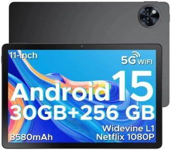 Планшет Doogee U11 Pro 6GB/256GB (черный)