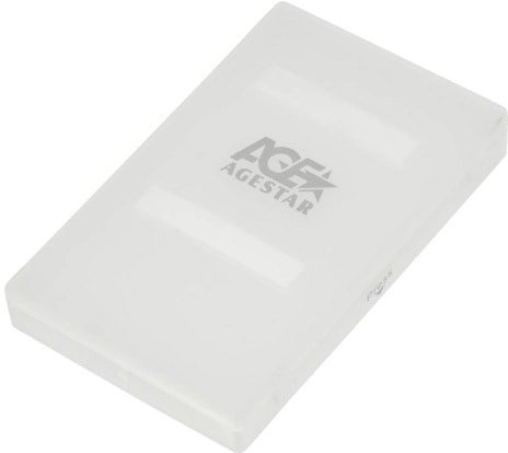 

Бокс для накопителей 2.5" AgeStar SUBCP1 White