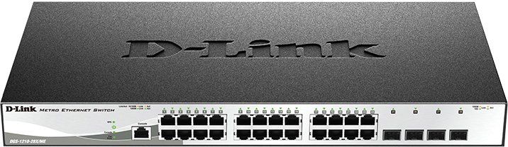 

Управляемый коммутатор 2-го уровня D-Link DGS-1210-28X/ME